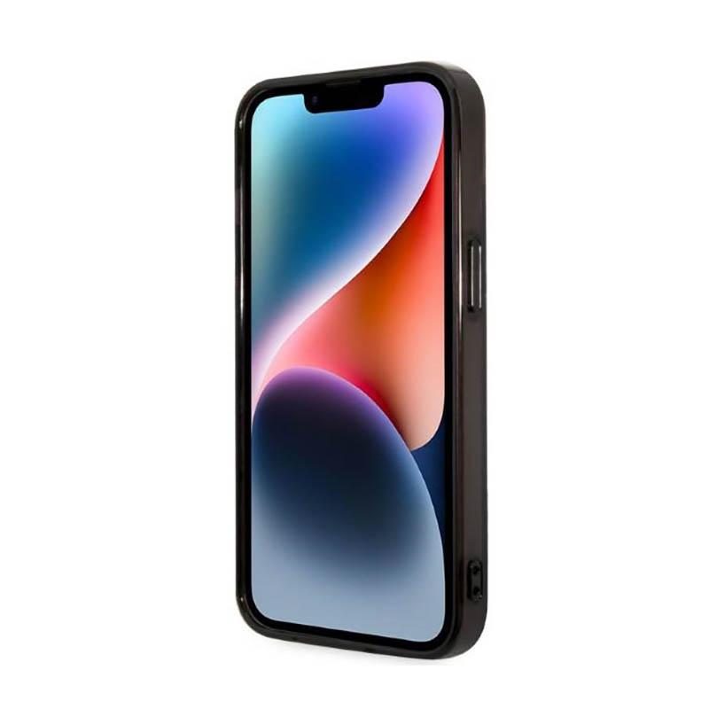 Karl Lagerfeld Gradient Ikonik Karl & Choupette - Hoesje Iphone 14 Plus (Czarny)