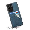 Luxury Leather Phone Case For Samsung S25 S24 Ultra Plus S23 FE S22 S21 S20 Note 20 Note 10 Ultra Plus A05S Card Holder Cover