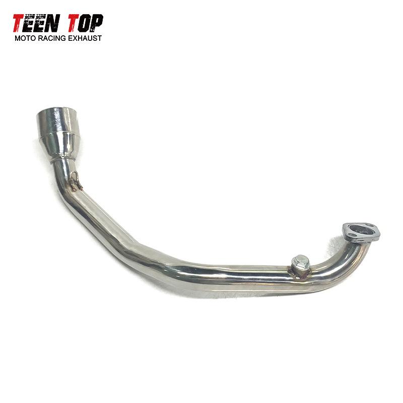 Stainless Steel Front Exhaust Pipe for Yamaha GY6 125/150 Motorcycle