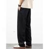 Light blue linen pants men's loose straight summer thin breathable trend versatile youth black casual trousers