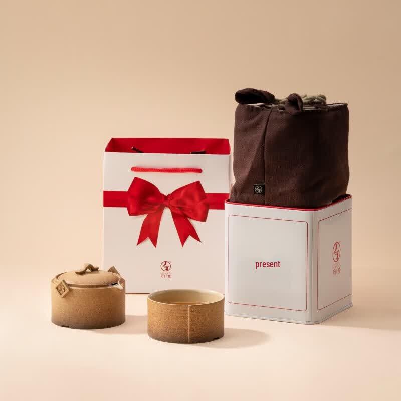 Wanqiantang Shun Xin Shun Yi Pottery Quick Cup Travel Tea Set