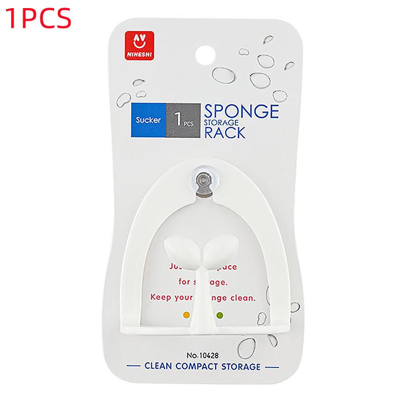 

Multifunctional Kitchen Organizer Suction Cup Sink Drain Rack Sponge Storage Holder Kitchen Sink Drainer Bathroom Accessories
