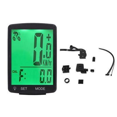 Ciclocomputer cu senzor de viteză și cadență, ecran LCD de 2,8 inchi, vitezometru de bicicletă, ciclocomputer wireless