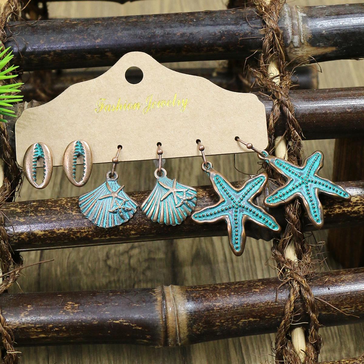 

Серьги в стиле ретро с морскими ракушками: Ювелирные изделия, вдохновленные океаном