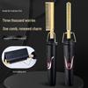 2-in-1 Cross-Border Electric Curling & Straightening Comb