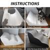 CAWAYI KENNEL Pet 2/3/4 Steps Stairs Memory Foam Dog Sofa Stairs for Small Dog Cat Ramp Ladder Anti-slip Bed Stairs Pet Supplies