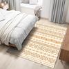 Morocco Vintage Living Room Rug Home Sofa Coffee Table Rug Room Decor Bedside Blanket Non-Slip Crystal Velvet Floor Mat
