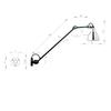 Modern Nordic Minimalist Swing Arm Wall Lamp