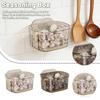 Boîte de rangement de cuisine murale pour un usage domestique; Boîte de rangement multifonctionnelle pour ail et oignons
