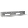 Studio Table Concrete Gray 110 X 36 X 19.5 Cm Engineered Wood