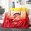 Portugal Football Spirit printed flannel breathable and warm blanket, a stylish home gift, suitable for home, office and bedspread use. 0713a15