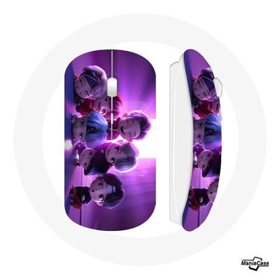 Wireless Mouse - BTS - TinyTAN - Purple - Multicolor - USB Wifi Key Included