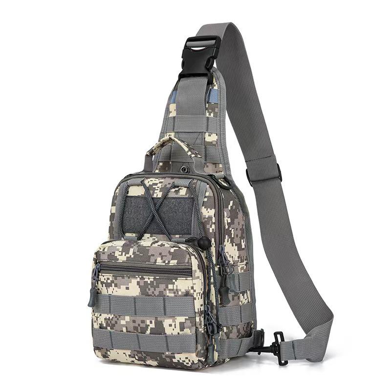 Men's Tactical Camouflage Chest Bag - Multifunctional Outdoor Mountaineering Sling
