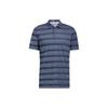 adidas Polo Shirts Men's Blue Polo Collar Moderate Straight Fit HE2298