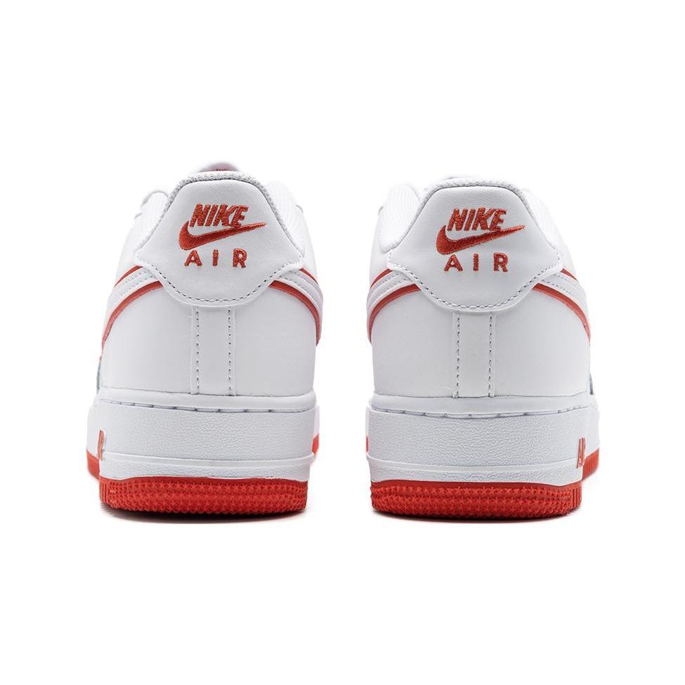 (GS) Nike Air Force 1 Low 'White Picante Red' Kids' DV7762-101