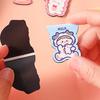 4Pcs Magnetic Bookmarks Thin Double-Sided Cartoon Book Markers Cute Page Holders Compact And Portable Page Holder for Students Reading Book