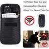Wisdompro RFID Key FOB Protector for Car Key Signal Blocking, WP4697 Faraday Bag for Anti-Hacking, Anti-Theft Pouch
