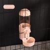 Hanging Bowl Water Bottle Hanging Pet Cage Hanging Feeder Food Container Dispenser Pet Feeder Cage Pet Water Dispenser