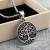 Eco-friendly Unisex Retro Stainless Steel Pendant Necklace