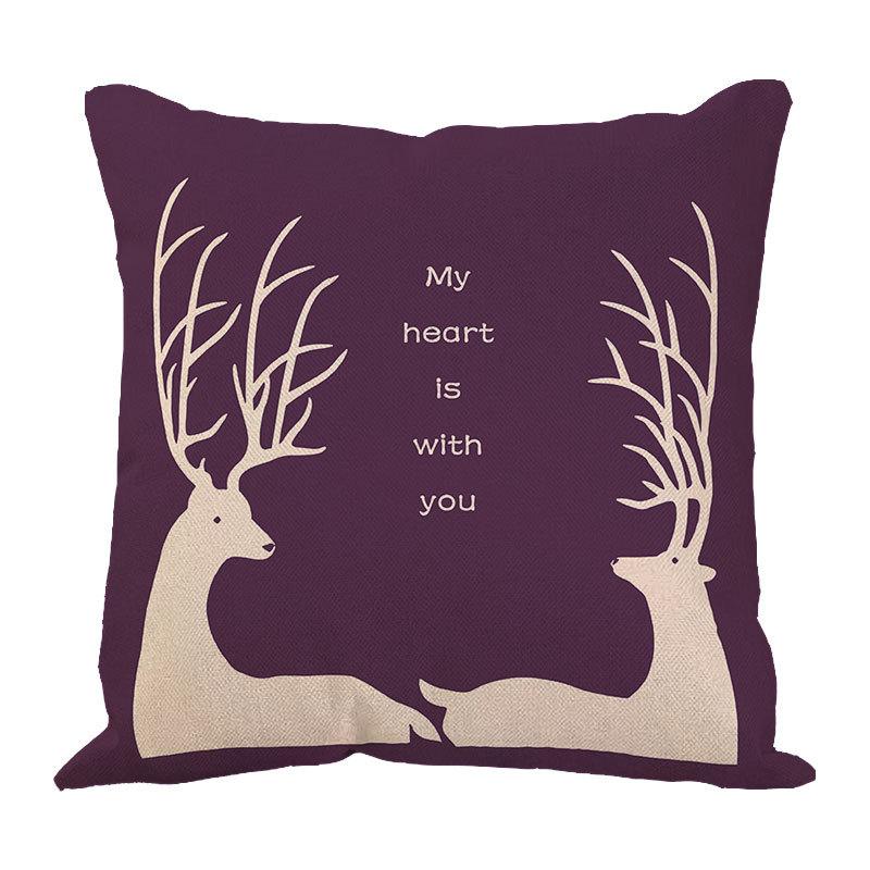 Line Pillow Cushion Cartoon Pillow Head of The Bed Sofa Waist Leaning On The Car Waist Pillow Pillow Cover Office Cushion Backrest Cushion