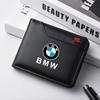 Leather Car Logo Wallet Credit Card Coin Bag Portable Purses For BMW 1 2 3 5 7 Series X1 X3 X4 X5 X6 E46 E90 E60 F10 G20 G30 F15 bzvm78