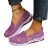 Fashion Spring summer women's retro ethnic style embroidered shoes breathable flat bottom simple comfortable daily women's shoes