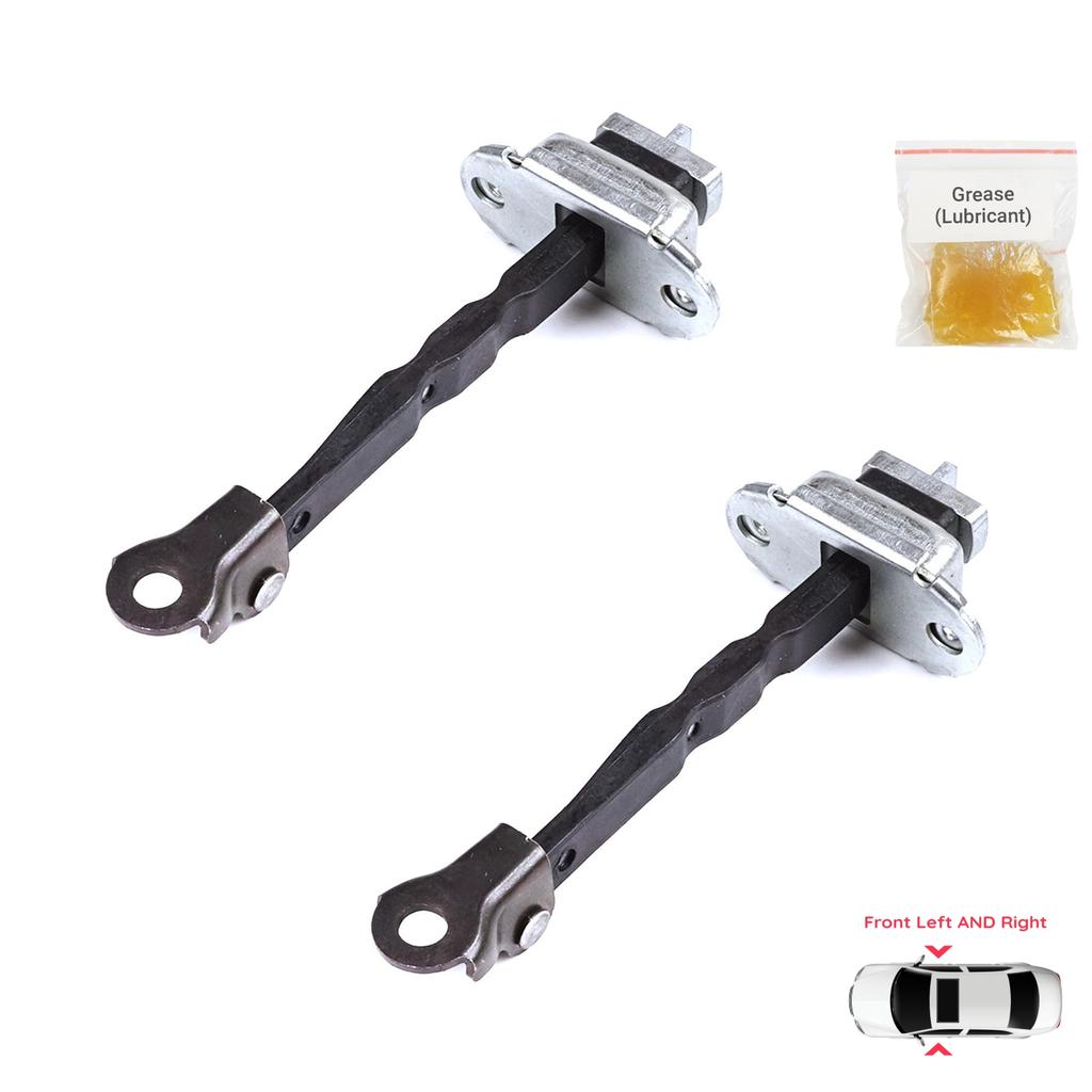 BDP1383-1 2 Pieces Front Door Stop Check Assy Limiter Strap for Toyota C-HR MK1 X1 AX10 AX50 2016-2024 68610F4030