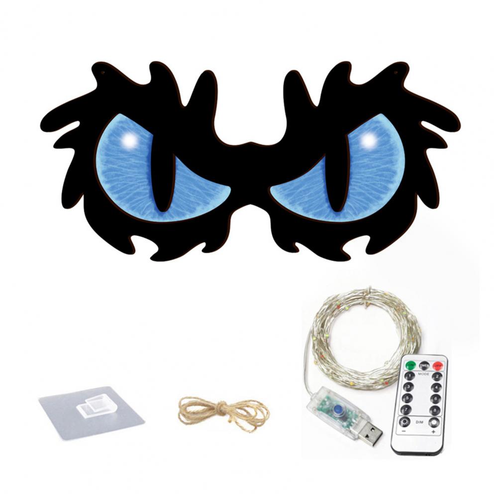 Halloween Eye Light Decoration Color-changing Halloween Lights Spooky Halloween Led Eye Light Decorations for Trees