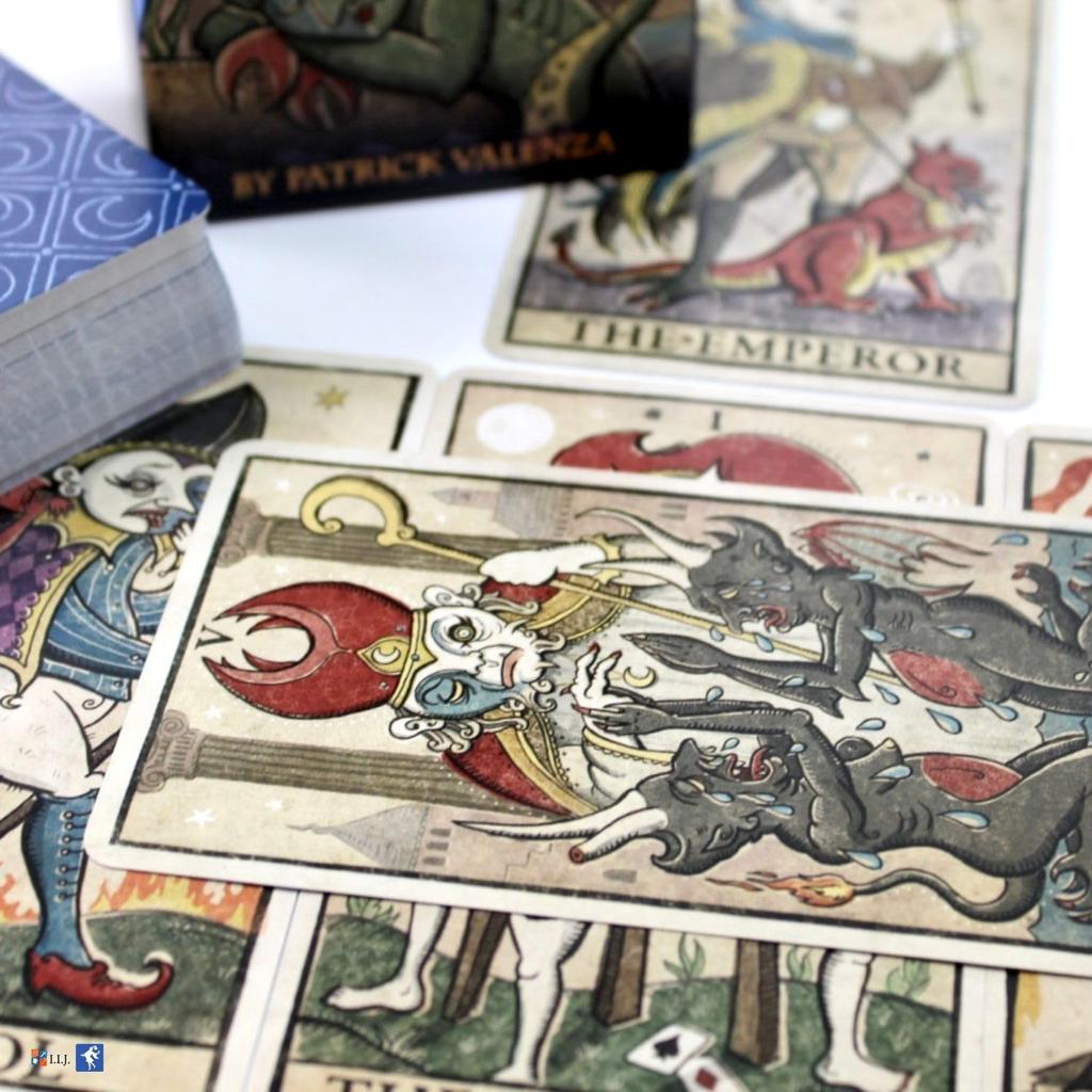 Trionfi Della Luna Marseille 78 Tarot with Japanese Authentic Product I.I.J. Tarot, Edition, Cards, Reading, Instructions,