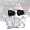 Rear Axle Inner and Outer CV Boot Kits Rubber Material Accessory Inner and Outer CV Boot Kits for Polaris Sportsman 500 4x4