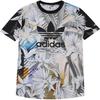 Adidas Originals Floral Print Crew Neck Short Sleeve T-Shirt Women Tops CY7370