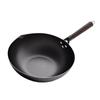 12.60inch Wok Cooking Cookware Induction Cooker Uncoated Pots Sautee Pan Without Wood Lid