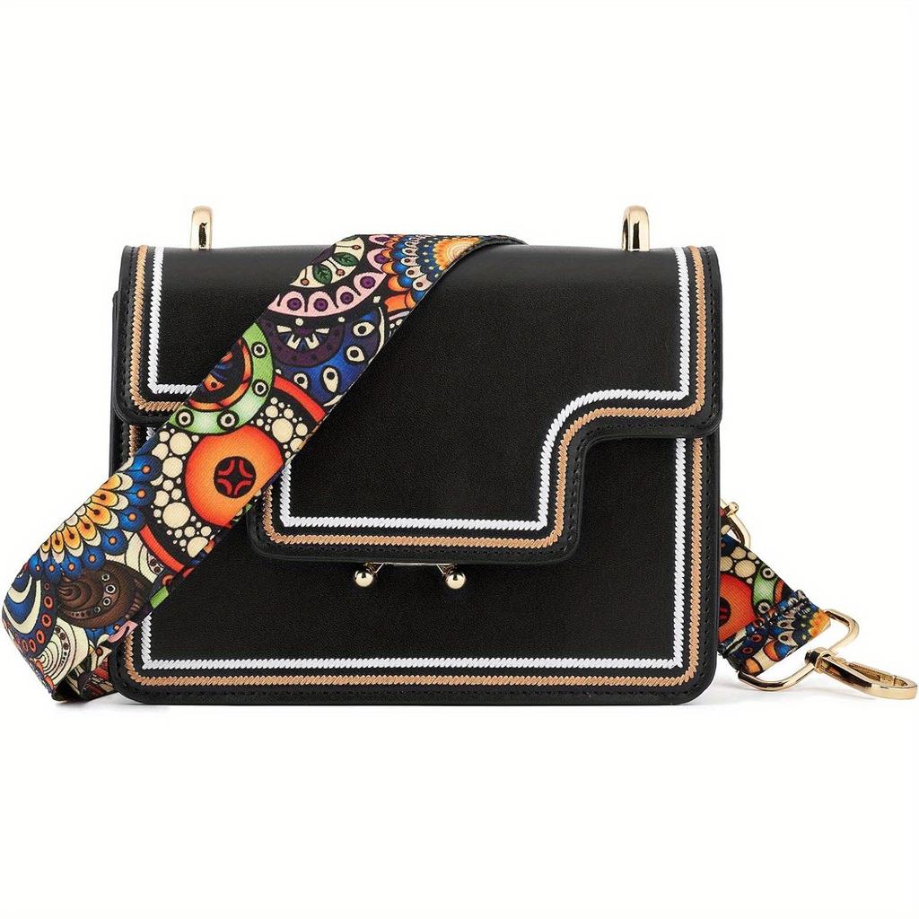 Curea pentru geantă de umăr, model cu dungi reglabile pentru femei, crossbody, bricolaj, îngroșare, modă, nailon, curea nouă pentru geantă