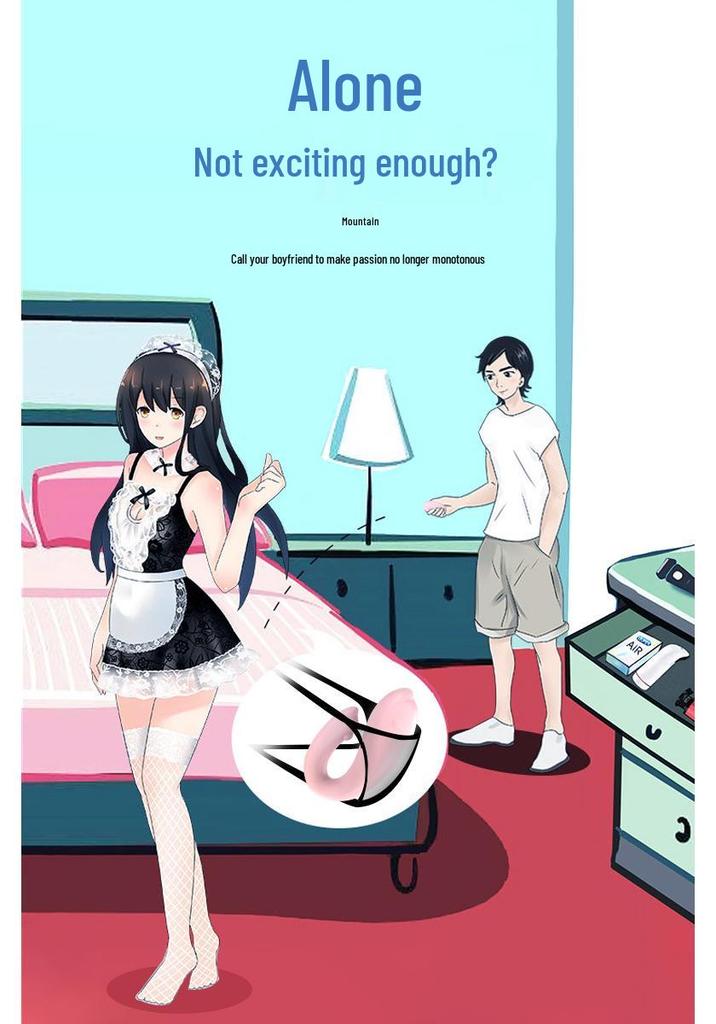 Couple's Dual-Motor Bendable Vibrator with Remote Control - Wearable Toy for Discreet Use