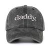 Vintage Daddy. Embroidery Caps Adjustable Baseball Cap Fashion Baseball Hats  Father's Gift