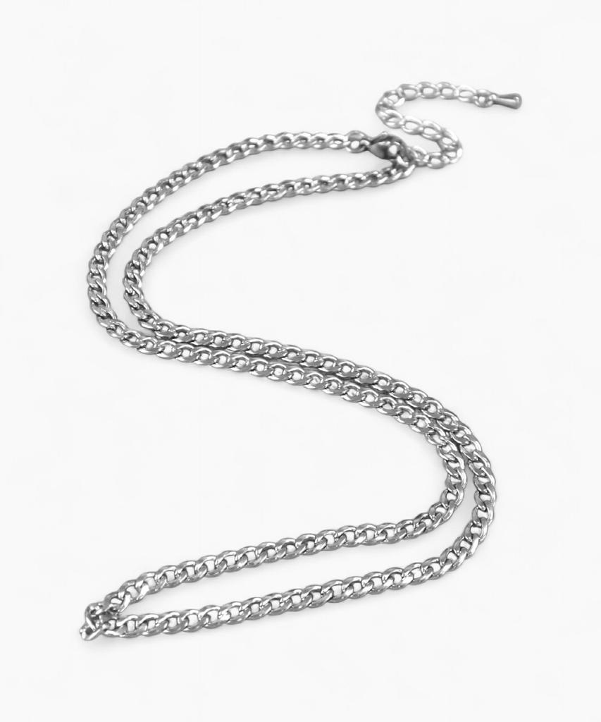 Bassclef Men'S Surgical Chain Necklace Clef Classic Chain Nec