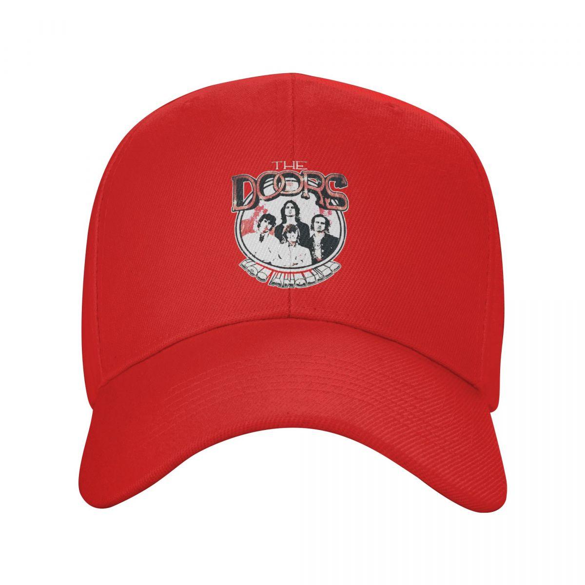 

Логотип рок-группы The Doors Бейсболки Джима Моррисона Snapback Мужские Женские Кепки Повседневная Кепка Хип-Хоп Кепка Бейсболка Кепка One Size