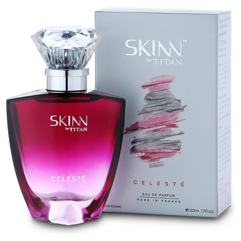 

@Skinn By Titan Celeste Liquid Floral Scent Perfume For Women 100ml # SS6