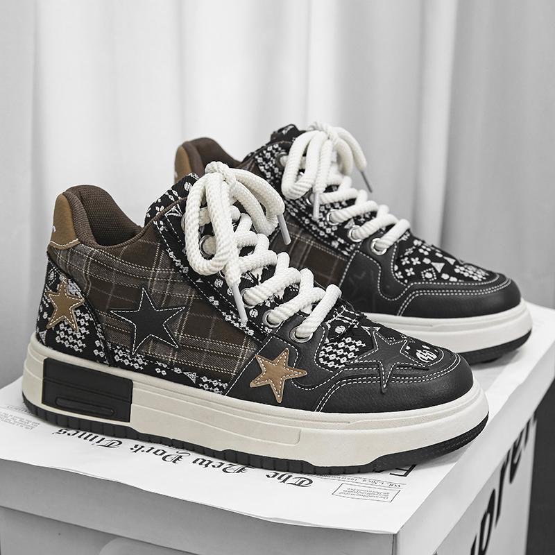 Новые мужские теплые модные повседневные туфли среднего кроя Студенческая обувь 39-44 39