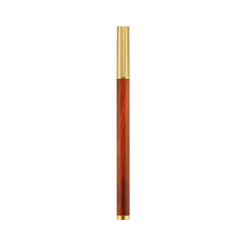 Business Minimalist Design Metal and Wood Material Signature Pens, Business Office Ballpoint Pens