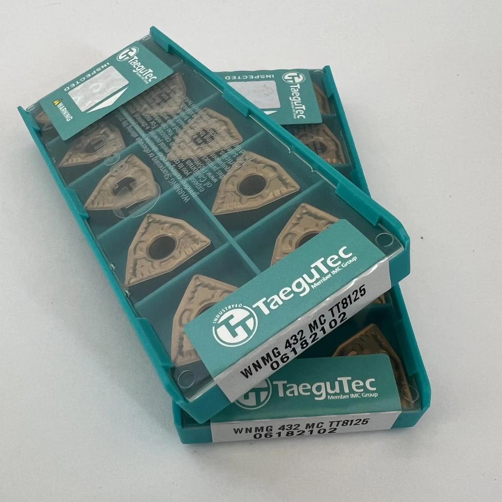 TaeguTec / WNMG 080408MC TT8125 /Original Genuine CNC Alloy Blade 10 PCS