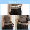 Punk Fashion Pu Leather Belt With Metal Pin Buckle For Women Summer 2025