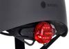 Kask Rowerowy Dla Dzieci Perfect Fit S 50-54 Cm Lekki Lampka Led Klipsy Magnetyczne Czarny
