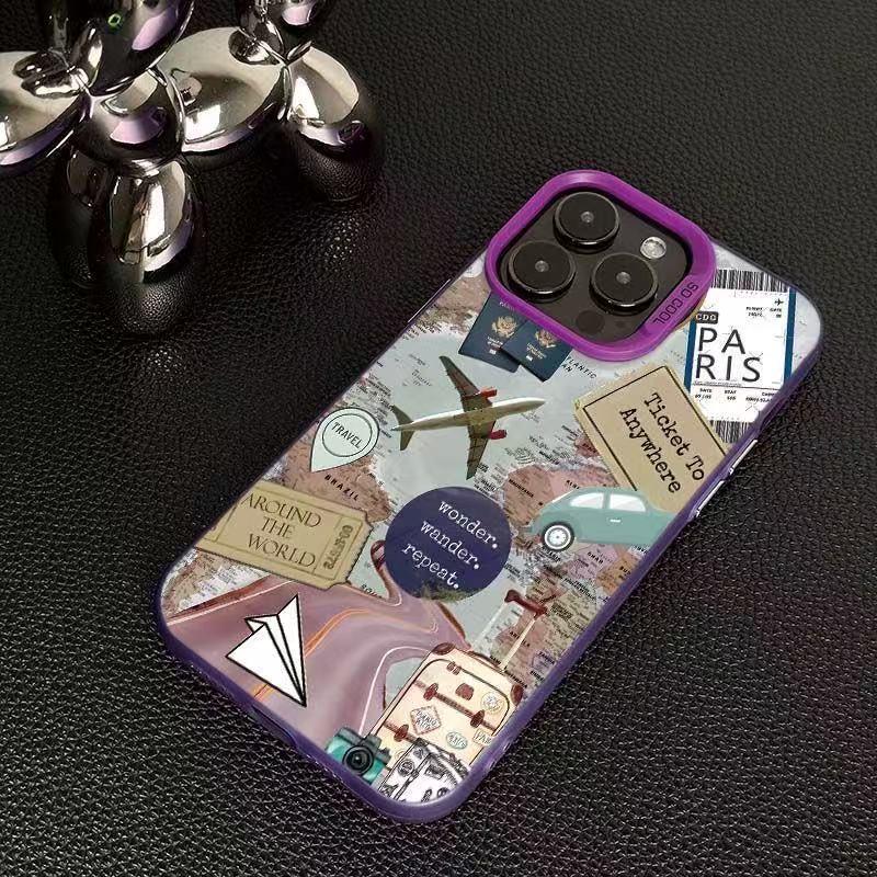 

Cross-border Road Aircraft Protective Case for iPhone 16 Pro Max, 15, 14, 13, 12 iPhone 16