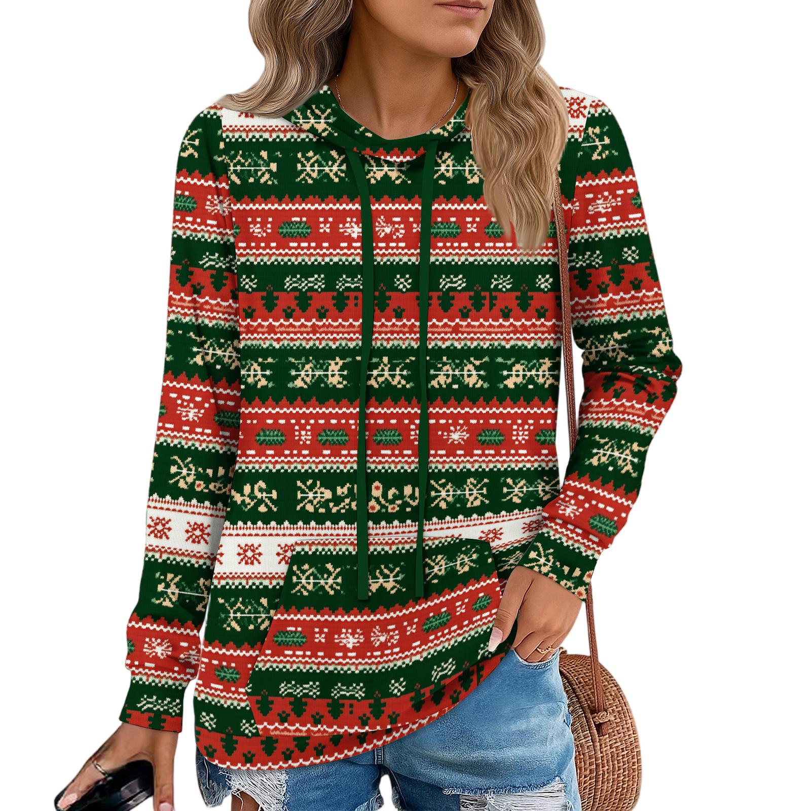 

Женские худи-пуловеры, модные толстовки с капюшоном для девочек-подростков, женский осенний туник-топ L зелёный