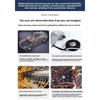 1/3Pcs 32/25/19MM Heat-resistant Adhesive Cloth Fabric Tape for Automotive Cable Tape Harness Wiring Loom Electrical Heat TapePinstriping Tape 3