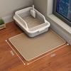 Cat Litter Mat Waterproof Double Layer Pet Litter Box Mat Easy To Clean Non-slip Sand Basin Filter Kitten Dog Clean Supplies