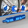 Tire Valve Stem and Valve Core Removal Tool Set, 44 pcs | Includes 20 Tire Valve Caps, 20 Valve Cores, and a Four-Way Valve Tool,Suitable For All