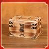 Organizer Wooden Vintage Box With Latch For Desktop Storage Decoration Gift