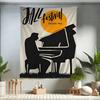 MISES Classic JJAZZ Hanging Bohemian Tapestry Bohemian Wall Tapestries Mandala Kawaii Room Decor